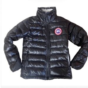 Canada Goose Black Quilted Puffer Jacket